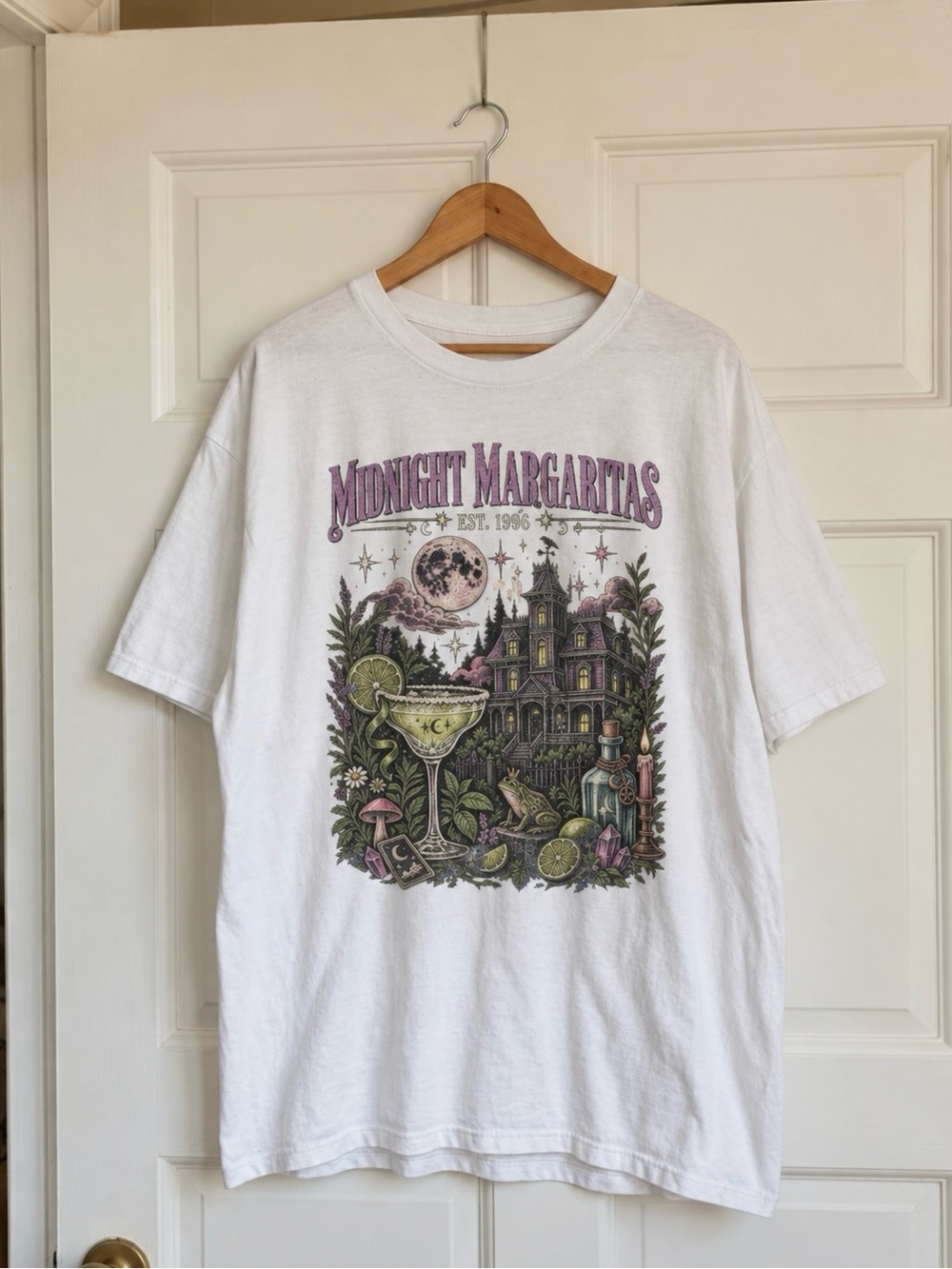 Midnight Margaritas Practical Magic Spooky Season Fall Aesthetic Graphic Tee